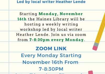 Writing Workshop